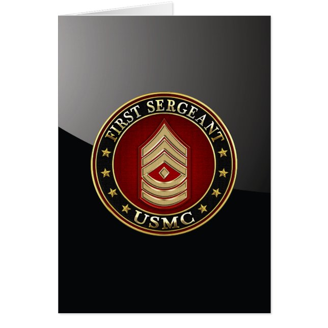 米海兵隊：一等軍曹(USMC 1stSgt) [3D] (正面)