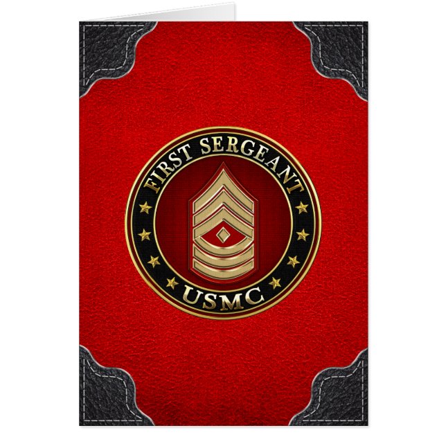 米海兵隊：一等軍曹(USMC 1stSgt) [3D] (正面)