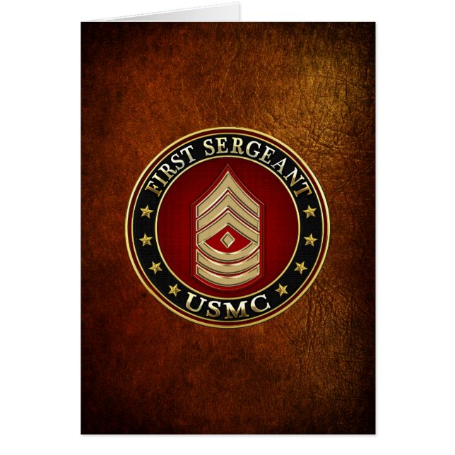 米海兵隊：一等軍曹(USMC 1stSgt) [3D] (正面)