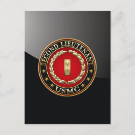 米海兵隊：中尉(USMC 2ndLt) [3D] ポストカード