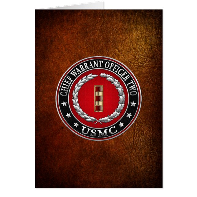 米海兵隊：主要ワラント2 (USMC CWO-2) [3D] (正面)