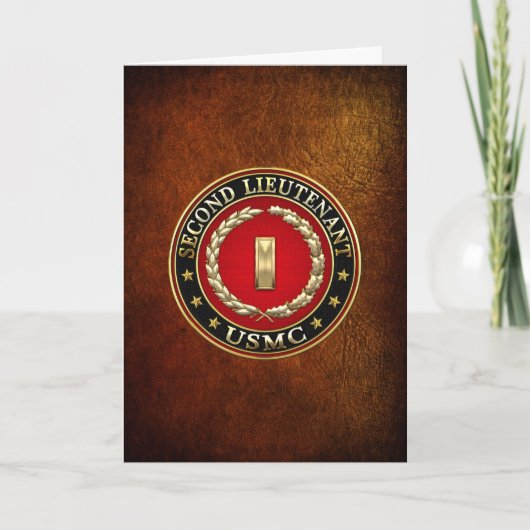 米海兵隊：少尉(2ndLt) [3D] カード (正面)