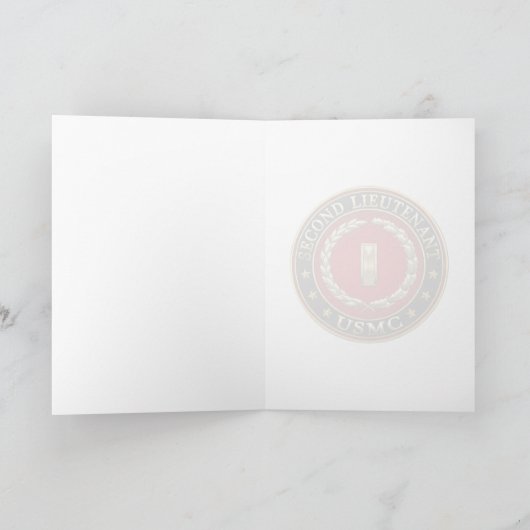 米海兵隊：少尉(2ndLt) [3D] カード (内部)