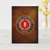 米海兵隊：少尉(2ndLt) [3D] カード (黄色い花)