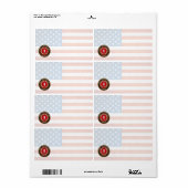 米海兵隊：少尉(USMC 1stLt) [3D] ラベル (フルシート)