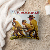 米海兵隊～海の兵士 クッション (ブランケット)