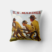 米海兵隊～海の兵士 クッション (裏面)