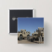 米海兵隊 缶バッジ (正面&裏面)