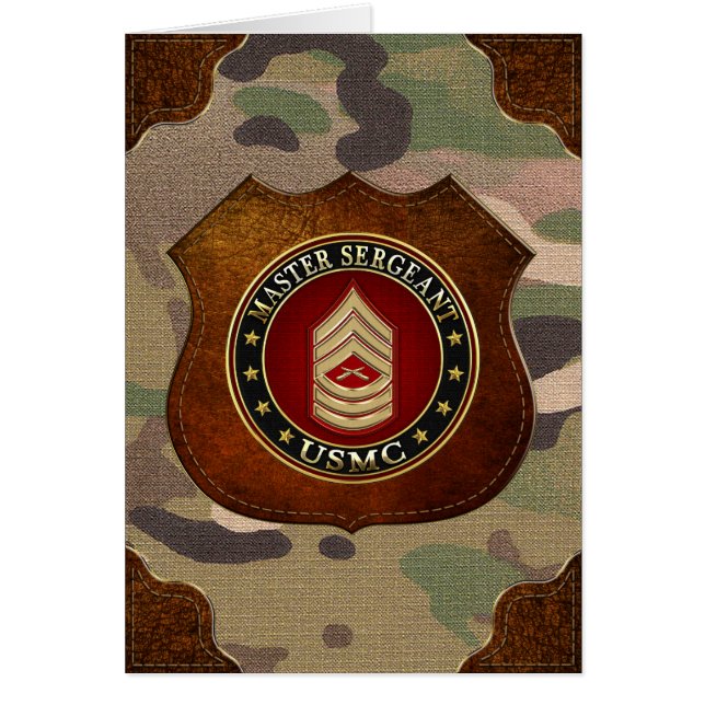 米海兵隊：軍曹(USMC MSgt) [3D] (正面)