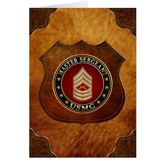 米海兵隊：軍曹(USMC MSgt) [3D] (正面)