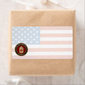 米海兵隊：軍曹(USMC MSgt) [3D] ラベル (インサイチュ)