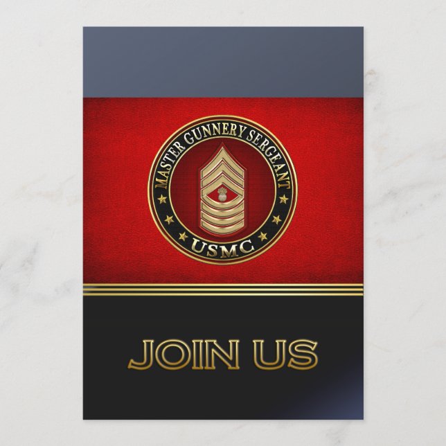 米海兵隊：銃撃軍曹長(USMC MGySgt) (正面)