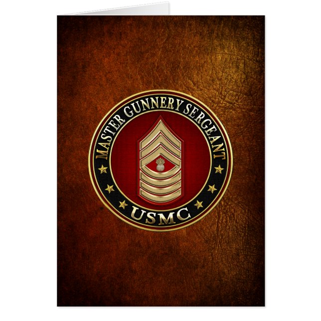 米海兵隊：銃撃軍曹長(USMC MGySgt) (正面)