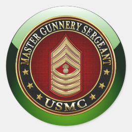 米海兵隊：銃撃軍曹長(USMC MGySgt) ラウンドシール