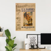 米海兵隊： 1913 – ポスター (ホームオフィス)