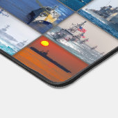 米海力 – 米海軍の艦船「モンタージュ」 デスクマット (コーナー)