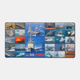 米海力 – 米海軍の艦船「モンタージュ」 デスクマット