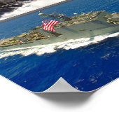 米海力 – 米海軍の艦船「モンタージュ」 ポスター (角)