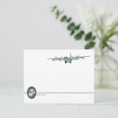 米海技航空[C-130] ポストカード (スタンド正面)