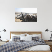 米海軍がペルーのサリナスで乳鉢を発射する キャンバスプリント (インサイチュ (寝室))