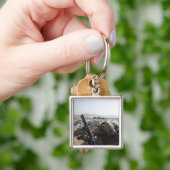 米海軍がペルーのサリナスで乳鉢を発射する キーホルダー (手)