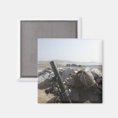 米海軍がペルーのサリナスで乳鉢を発射する マグネット (正面/裏面)