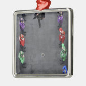 米海軍のレインボーサイドボーイ メタルオーナメント (左)