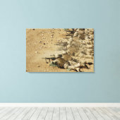 米海軍シービーがM-4およびM-16A2ライフルを発射 キャンバスプリント (インサイチュ (ウッドフロア))