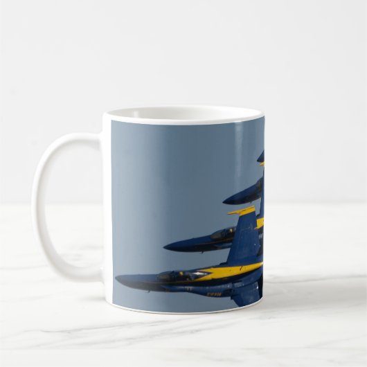 米海軍ブルーエンジェルマグ コーヒーマグカップ (左)