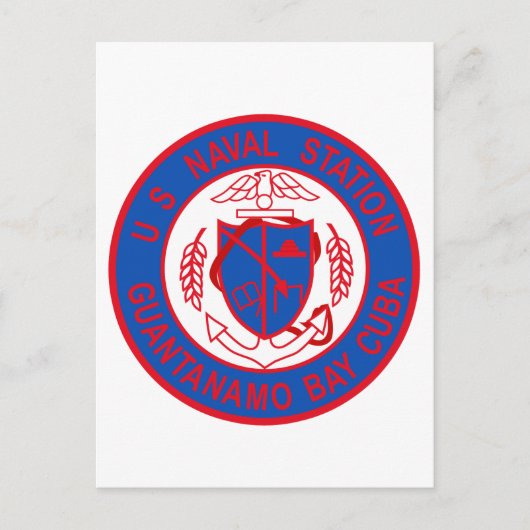 米海軍基地グアンタナモ湾キューバ軍隊パツ ポストカード (正面)
