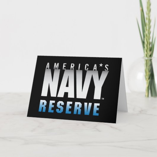 米海軍 | アメリカ海軍予備軍 カード (正面)