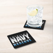 米海軍 | アメリカ海軍予備軍 スクエアペーパーコースター (インサイチュ)