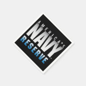 米海軍 | アメリカ海軍予備軍 スタンダードカクテルナプキン (角)