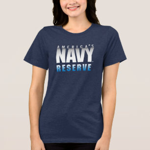 米海軍 アメリカ海軍予備軍 トライブレンドTシャツ