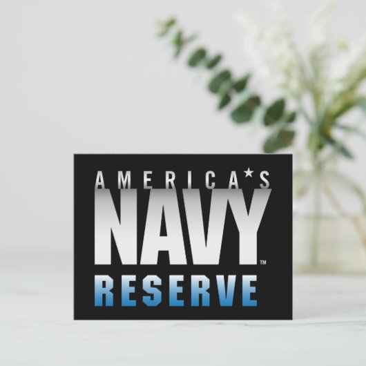 米海軍 | アメリカ海軍予備軍 ポストカード (スタンド正面)