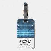 米海軍 |アメリカ海軍予備軍 ラゲッジタグ (裏面縦)