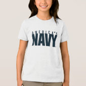 米海軍 |アメリカ海軍 トライブレンドＴシャツ (正面)
