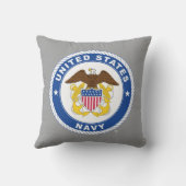 米海軍 |オフィシャルクレスト クッション (裏面)