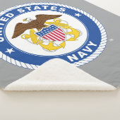 米海軍 |オフィシャルクレスト シェルパブランケット (3/4)