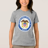 米海軍 |オフィシャルクレスト トライブレンドTシャツ (正面)