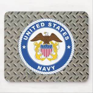 米海軍  オフィシャルクレスト マウスパッド