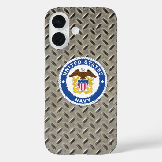 米海軍 |オフィシャルクレスト Case-Mate iPhoneケース (裏面)