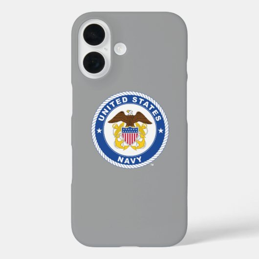 米海軍 |オフィシャルクレスト Case-Mate iPhoneケース (裏面)
