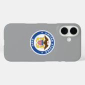 米海軍 |オフィシャルクレスト Case-Mate iPhoneケース (裏面 (横))