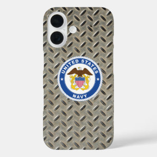 米海軍 オフィシャルクレスト iPhone 16ケース
