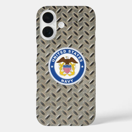 米海軍 |オフィシャルクレスト Case-Mate iPhoneケース (裏面)