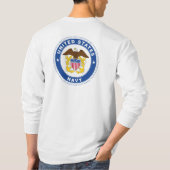 米海軍 |オフィシャルクレスト Tシャツ (裏面)