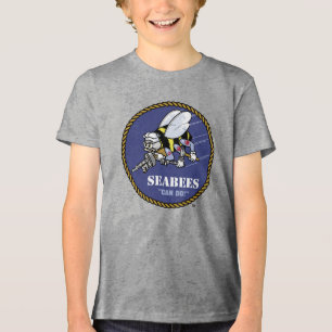 米海軍 シービー トライブレンドTシャツ