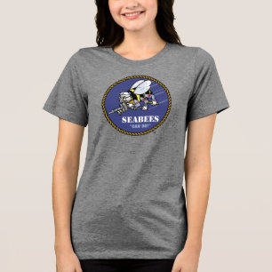 米海軍 シービー トライブレンドTシャツ