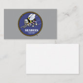 米海軍 |シービー プレイスカード (正面/裏面)
